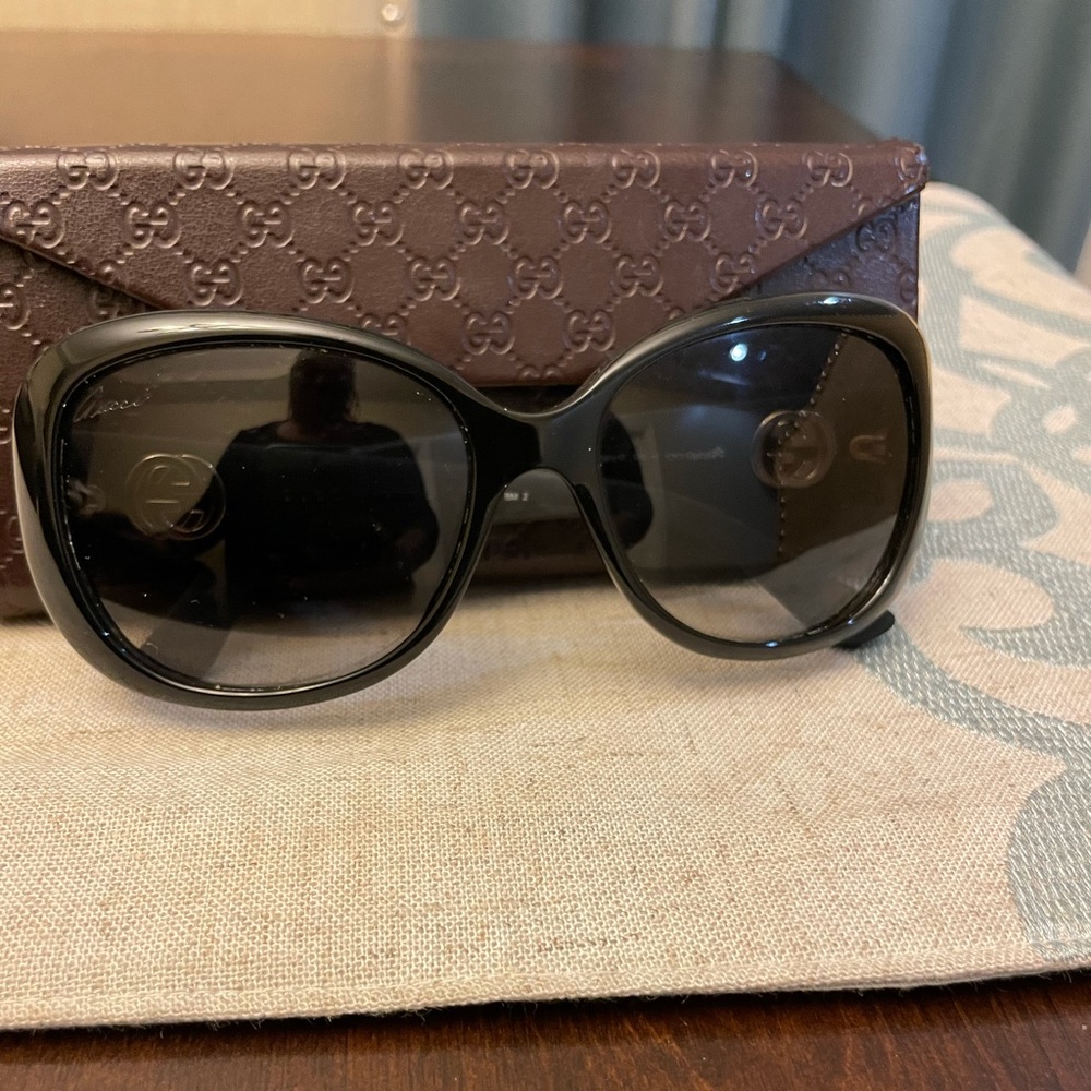 Gucci Black Women's Sunglasses